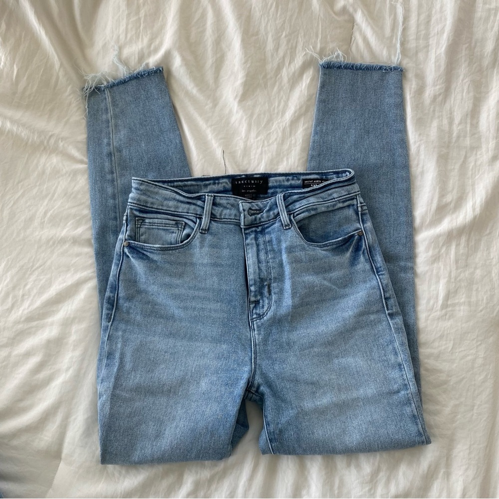 Sanctuary High Rise Skinny Denim